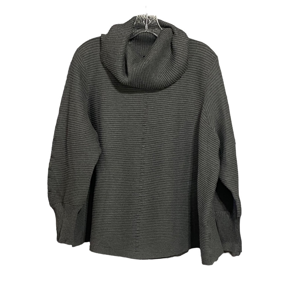 Cyrus oversized ribbed balloon sleeve sweater size 3X